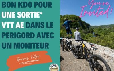 Bon cadeau pour une sortie* VTT électrique