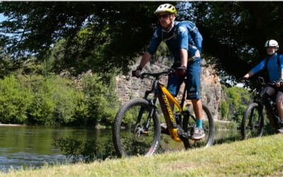 Du VTT électrique dans la vallée de la Dordogne